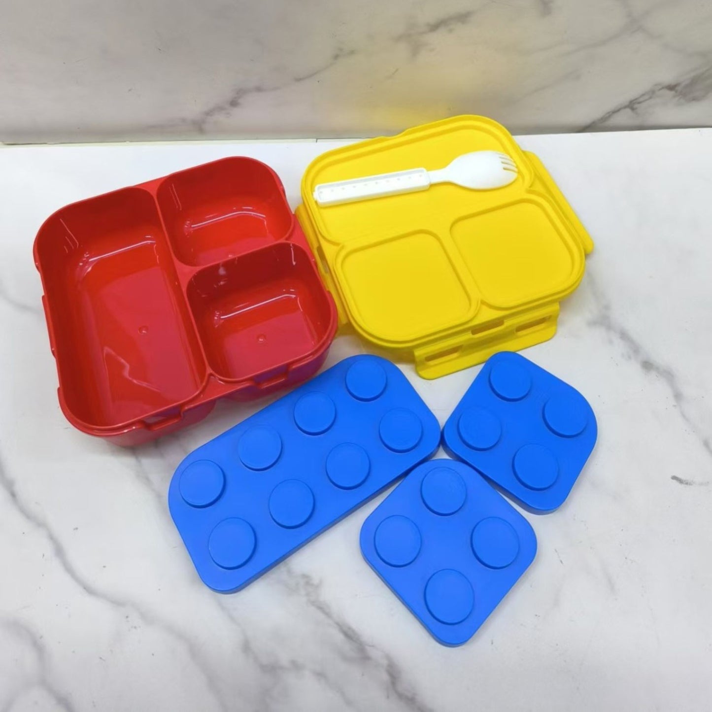 COCA LONCHERA PARA NIÑOS TIPO LEGO