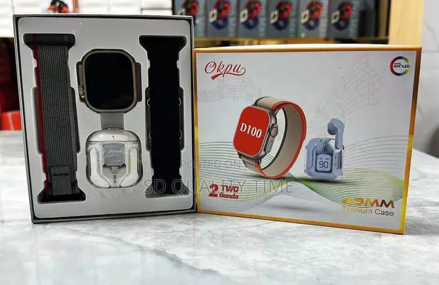 RELOJ EN COMBO D100/ AUDIFONOS