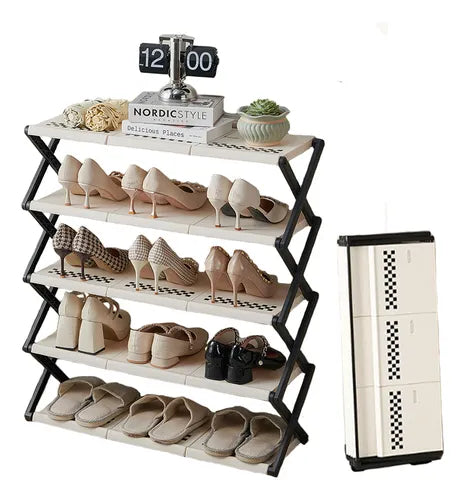 ESTANTE ORGANIZADOR DE ZAPATOS 5 NIVELES