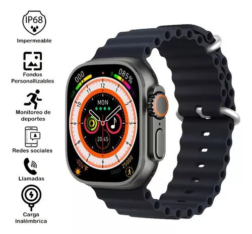 SMARTWATCH T10 ULTRA 2 DOBLE PULSO