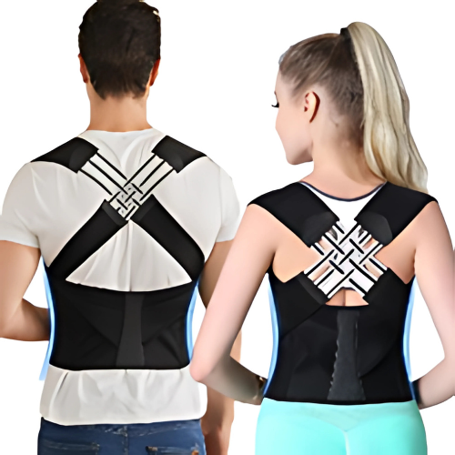 CHALECO CORRECTOR DE POSTURA ORTOPÉDICO UNISEX PARA COLUMNA