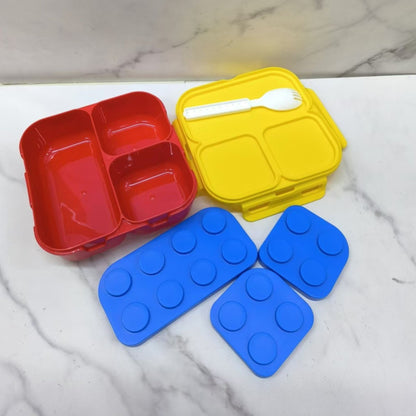 COCA LONCHERA PARA NIÑOS TIPO LEGO